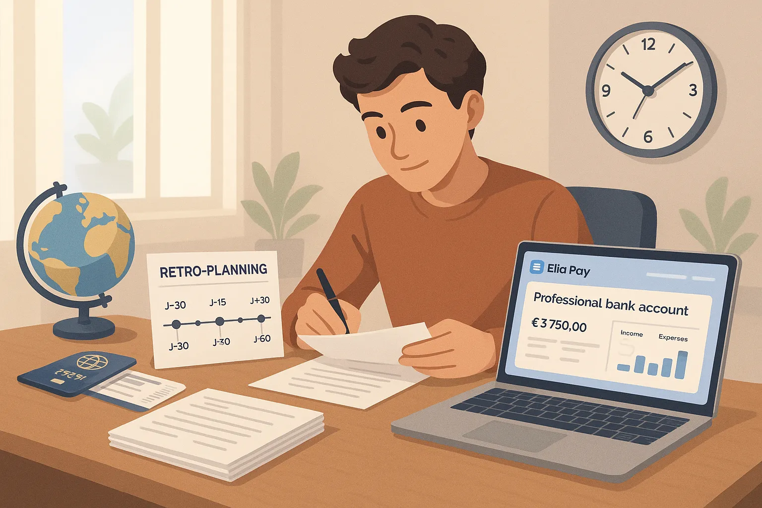 Checklist d’ouverture de compte pro pour nouvelle agence de voyages