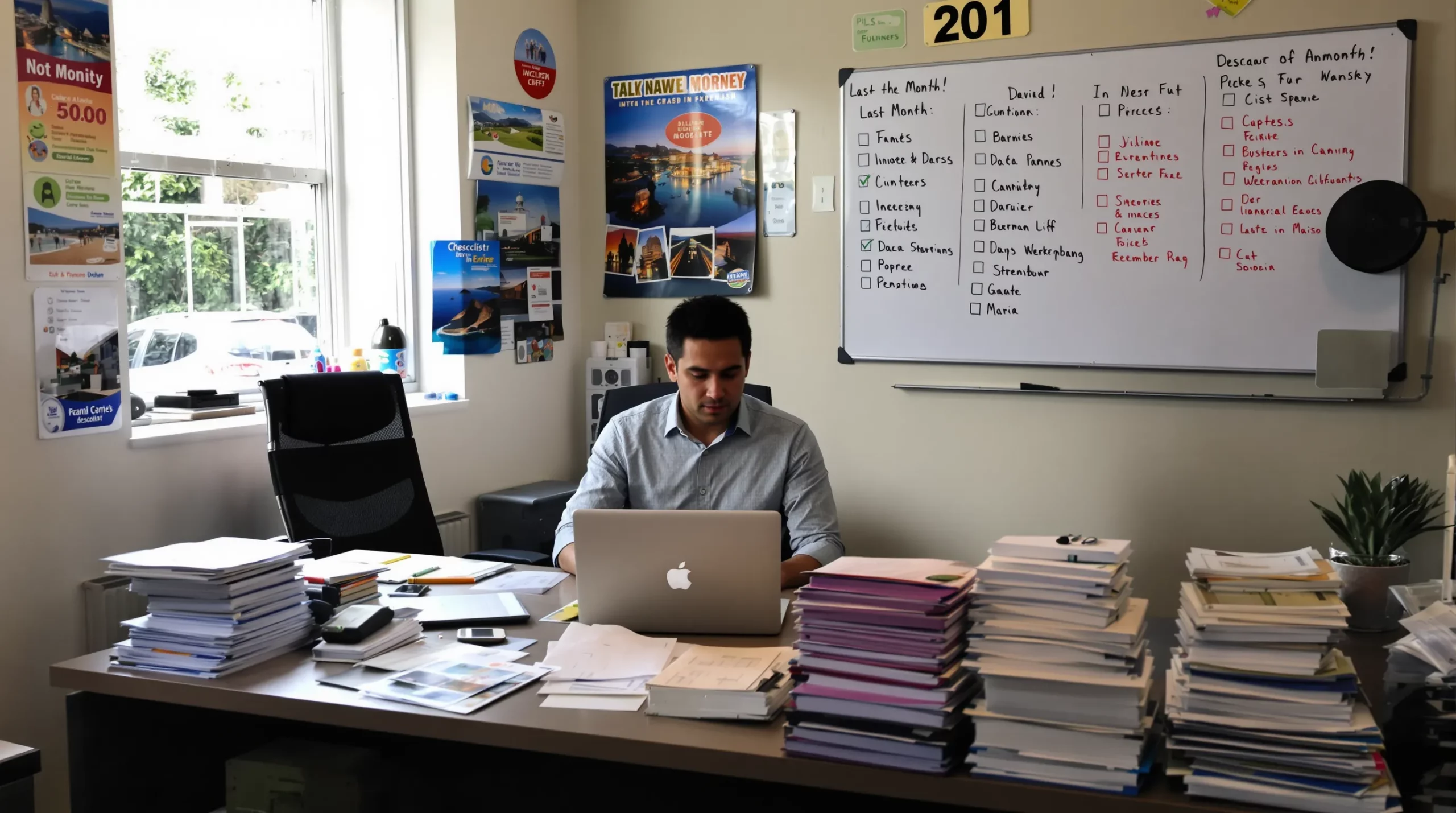 Check-list mensuelle de clôture comptable pour les agents de voyage