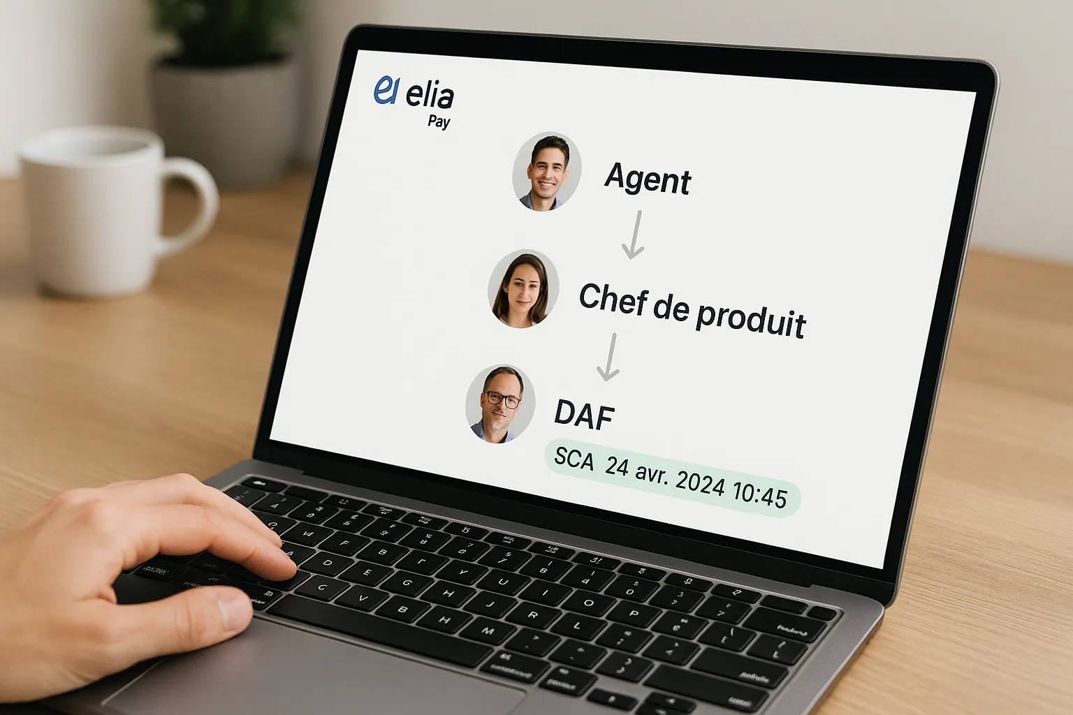 Illustration : écran Elia Pay montrant un workflow à trois niveaux (agent > chef de produit > DAF) avec horodatage SCA. »></p>
<h2>6. La méthode « 5-S » pour déployer en 30 jours</h2>
<table>
<thead>
<tr>
<th>Semaine</th>
<th>Étape</th>
<th>Livrable clé</th>
</tr>
</thead>
<tbody>
<tr>
<td>1</td>
<td><strong>Scoper</strong> les marques, sociétés, logiciels</td>
<td>Carte des flux et tableau IBAN cibles</td>
</tr>
<tr>
<td>2</td>
<td><strong>Sécuriser</strong> l’accès (MFA, rôles, SCA)</td>
<td>Matrice d’habilitations validée</td>
</tr>
<tr>
<td>3</td>
<td><strong>Segmenter</strong> les IBAN & plans comptables</td>
<td>IBAN virtuels créés, mapping PCG uploadé</td>
</tr>
<tr>
<td>4</td>
<td><strong>Synchroniser</strong> (ERP, GDS, CRM)</td>
<td>Webhooks live, premiers rapprochements auto</td>
</tr>
<tr>
<td>5</td>
<td><strong>Suivre</strong> les KPI & ajuster</td>
<td>Tableau de bord cash-flow consolidé</td>
</tr>
</tbody>
</table>
<p>Elia Pay fournit un <strong>assistant d’onboarding</strong> qui pré-remplit 70 % de ces tâches grâce à l’import de vos historiques (format CSV, BSP Link ou Mid-Office). Dans notre retour terrain, les agences qui suivent cette méthode réduisent de <strong>42 %</strong> le temps de clôture mensuelle dès le premier trimestre.</p>
<h2>7. Retour d’expérience : Terre & Océan Group</h2>
<ul>
<li><strong>Contexte</strong> : 2 sociétés (FR & ES), 3 marques (Premium, Étudiants, MICE), 14 M€ de volumes.  </li>
<li><strong>Avant</strong> : 6 comptes bancaires, 9 jours de rapprochement, NPS financier 52.  </li>
<li><strong>Après 60 jours avec Elia Pay</strong> : 1 compte pivot + 12 IBAN virtuels, rapprochement quotidien (< 15 min), NPS 74, économies de frais – 2 400 €/an, gain de cashback + 0,8 % sur billets aériens.</li>
</ul>
<blockquote>
<p>« La granularité IBAN + analytique a changé notre vie : nous avons enfin un <em>cash positioning</em> par marque à J-1 ! »<br /><em>— Claire D., Responsable finance</em>.</p>
</blockquote>
<h2>8. Les KPI à suivre pour rester maître du jeu</h2>
<ul>
<li><strong>Cash flow net par société</strong> (solde J-1).  </li>
<li><strong>Taux de rapprochement automatique</strong> (> 95 % cible).  </li>
<li><strong>Lead time validation paiement</strong> (< 6 h basse saison / < 12 h haute saison).  </li>
<li><strong>Frais bancaires par 1 000 € dépensés</strong> (objectif : < 4 € après cashback).  </li>
<li><strong>Transactions hors workflow</strong> (zéro tolérance).</li>
</ul>
<p>Ces indicateurs sont intégrés de base dans le module <em>Reporting avancé</em> d’Elia Pay. Vous pouvez aussi les importer dans Looker Studio ou Power BI en un clic.</p>
<h2>9. Prochaine étape : testez votre architecture en sandbox</h2>
<p>Envie de voir en pratique comment vos IBAN virtuels, votre plan comptable consolidé et vos règles d’approbation cohabitent ? Demandez dès maintenant un accès sandbox : </p>
<ul>
<li>création instantanée de deux IBAN virtuels,  </li>
<li>import gratuit de 90 jours d’historique,  </li>
<li>support onboarding 1:1 avec un <strong>expert travel finance</strong>.</li>
</ul>
<p><a href=