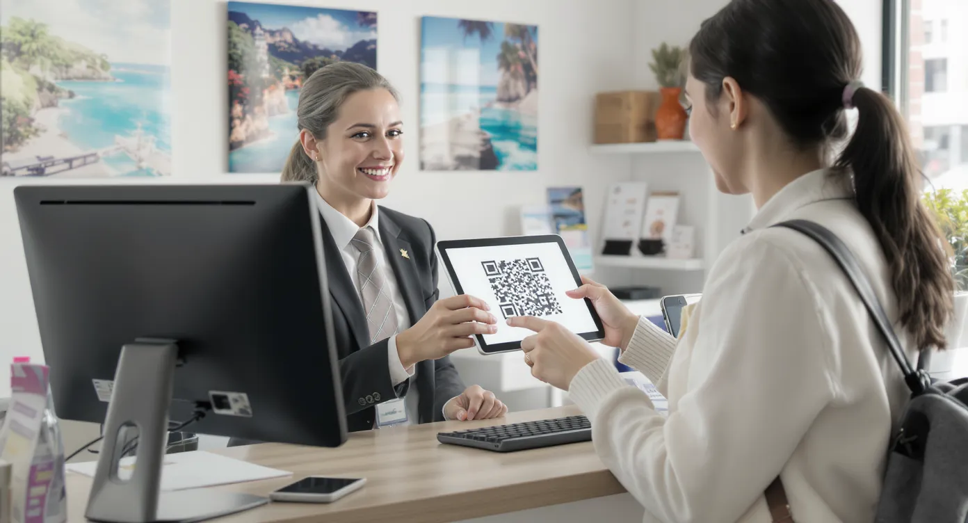 QR Code en agence: encaisser sans terminal facilement