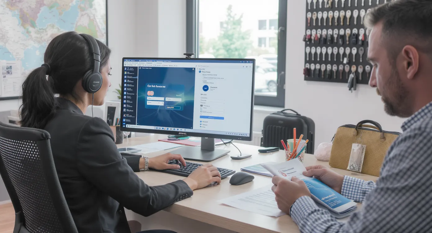 Location de voiture: cautions et no-show avec vCC