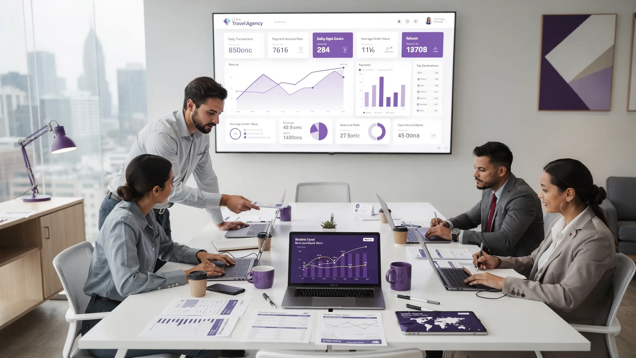 Agence de voyage en ligne: architecture paiement scalable