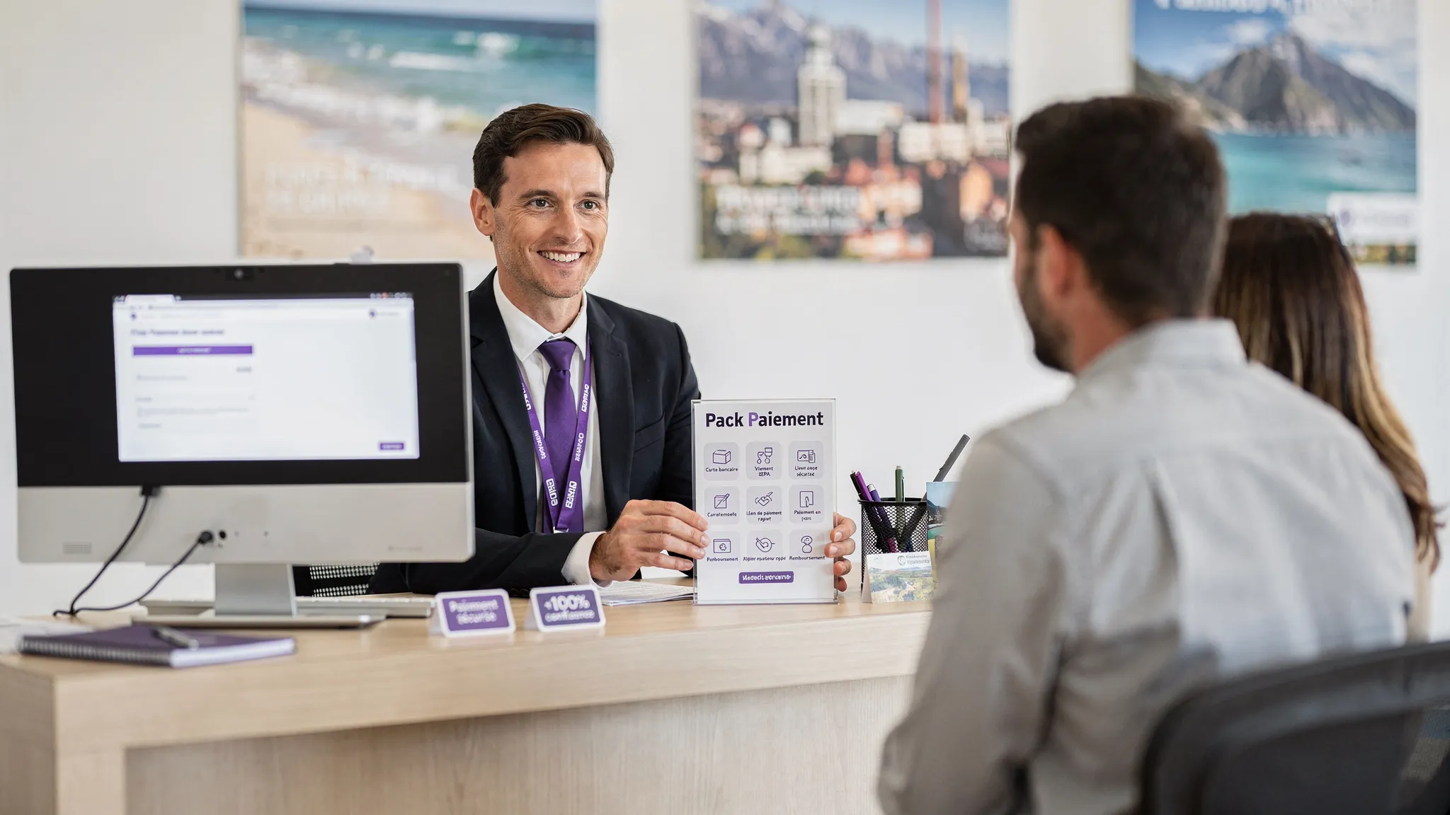 Service de voyage: pack paiement qui rassure vos clients