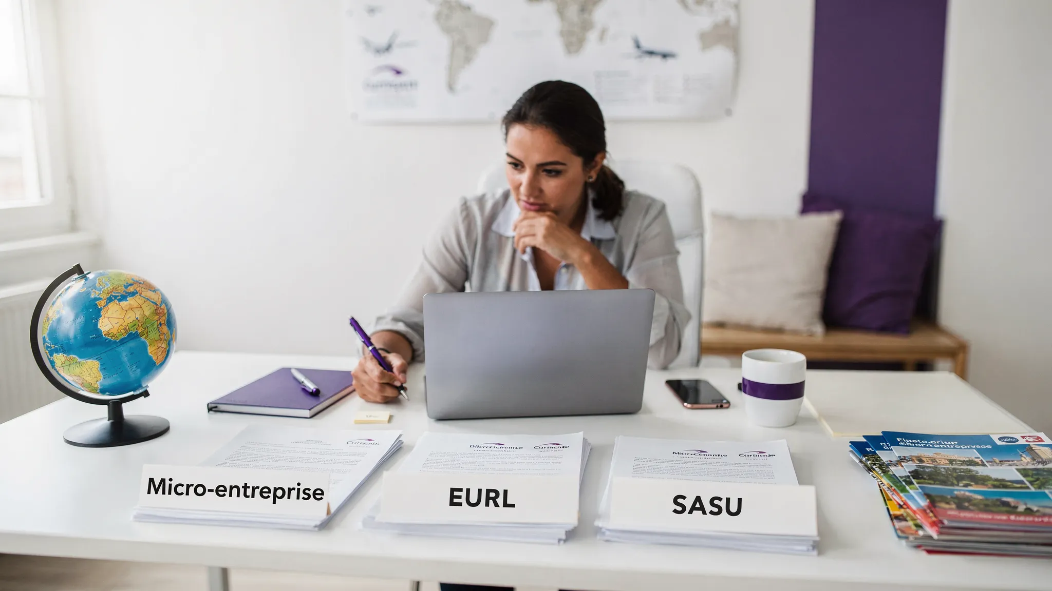 Statut juridique agence de voyage: SASU, EURL ou micro?