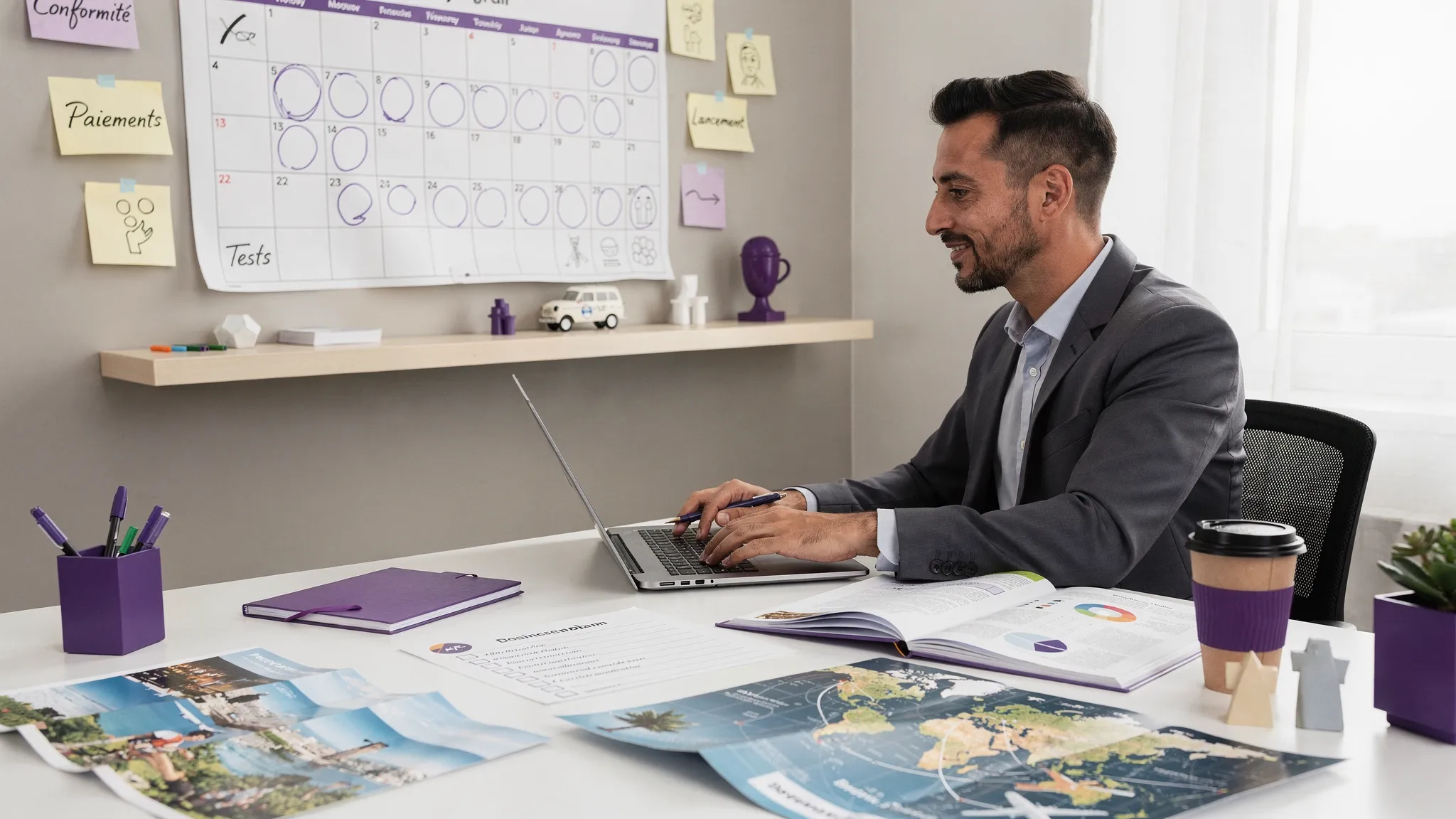 Checklist lancement agence de voyage: 30 jours pour être prêt