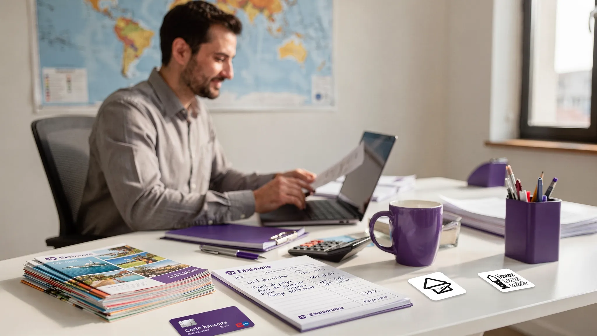 Fixer ses prix en agence de voyage: marge et frais expliqués