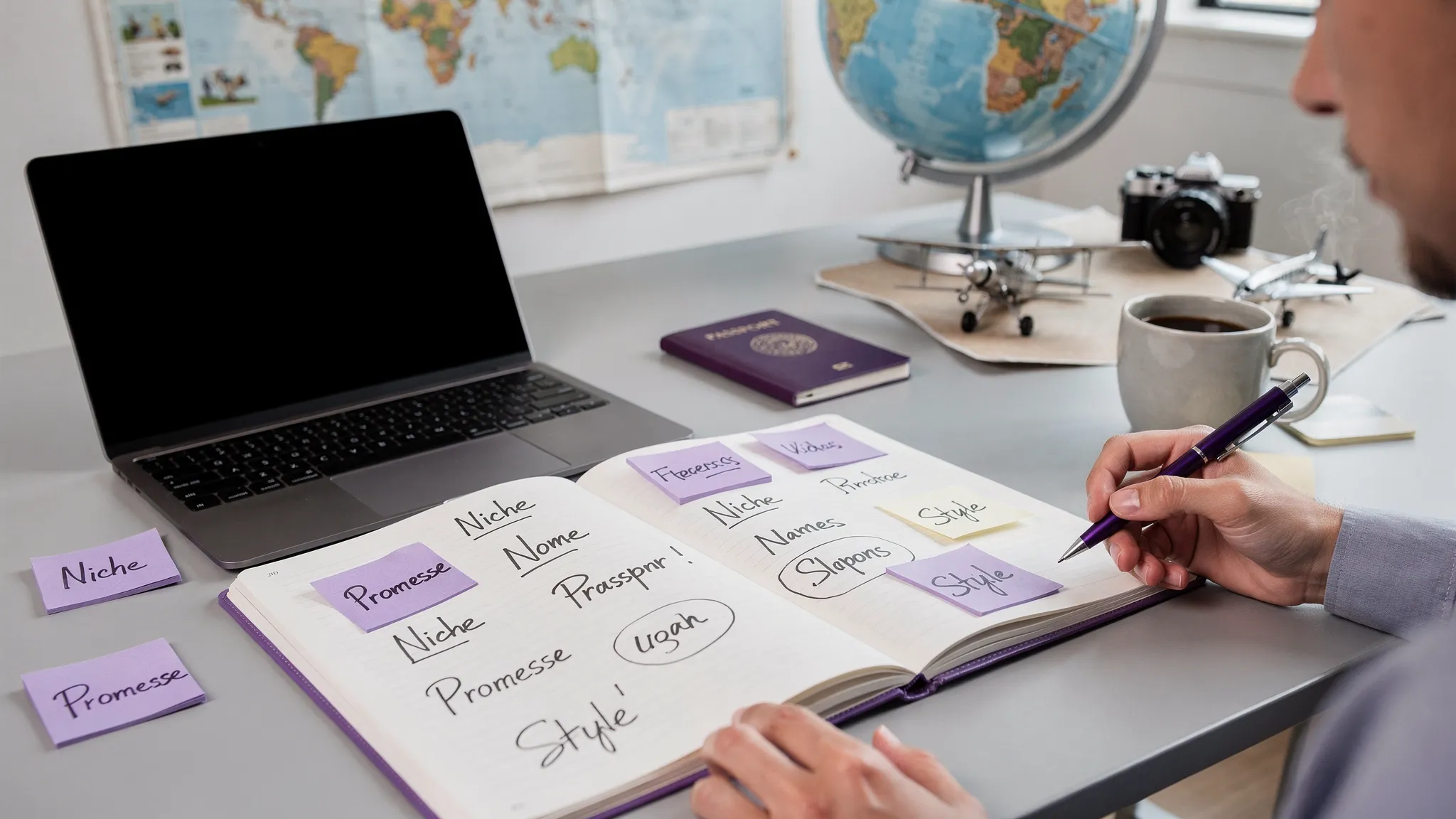 Nom et marque d’agence de voyage: méthode pour se démarquer