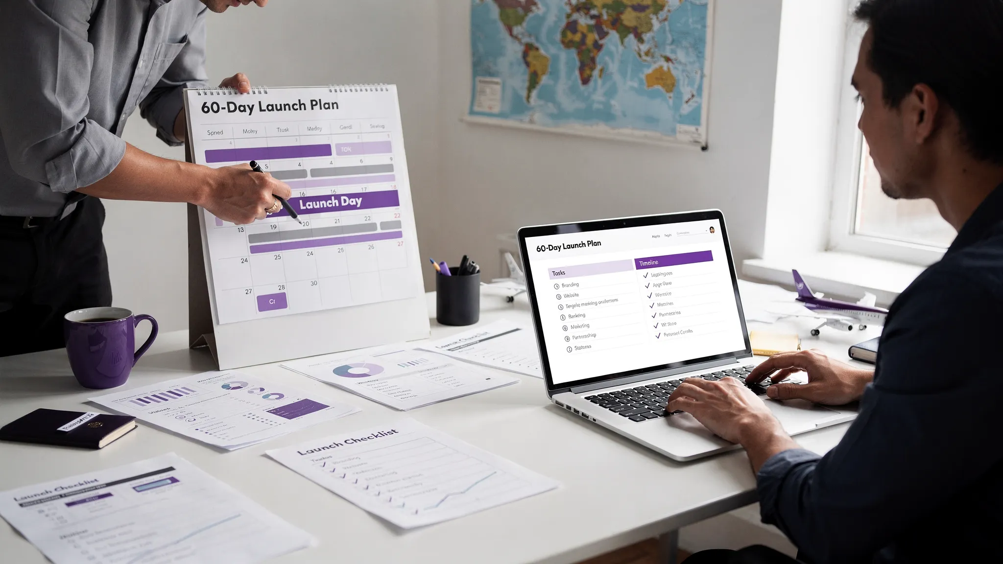 Ouvrir une agence: rétroplanning 60 jours avant lancement