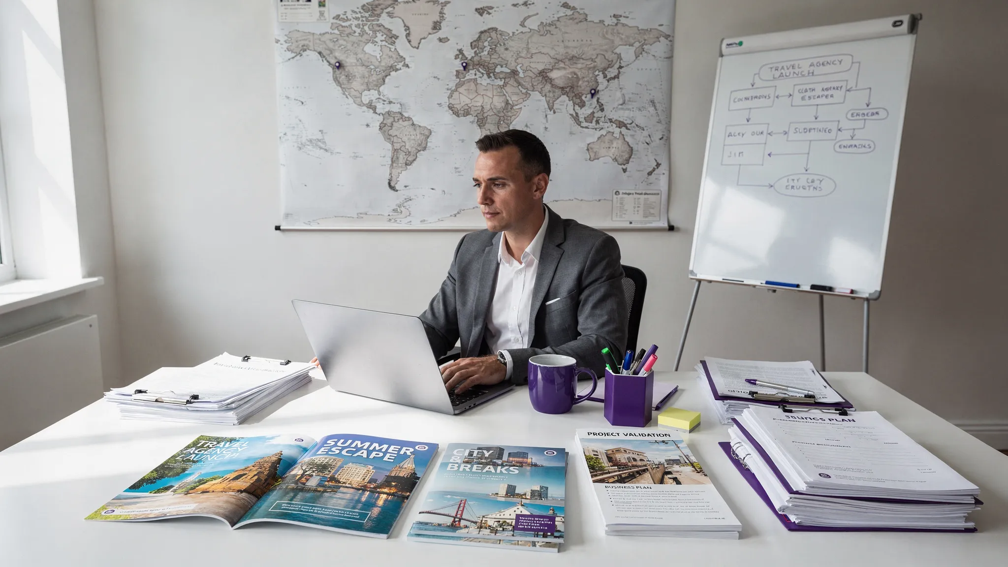 Création agence de voyage: comment valider son projet vite