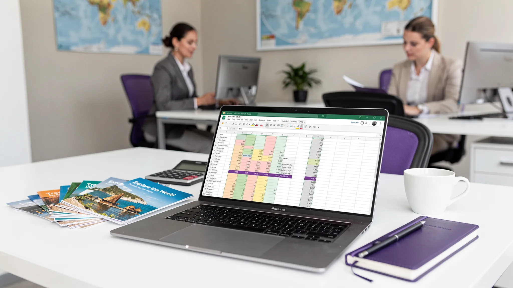 Marge dossier: modèle de calcul ultra simple sur Google Sheets