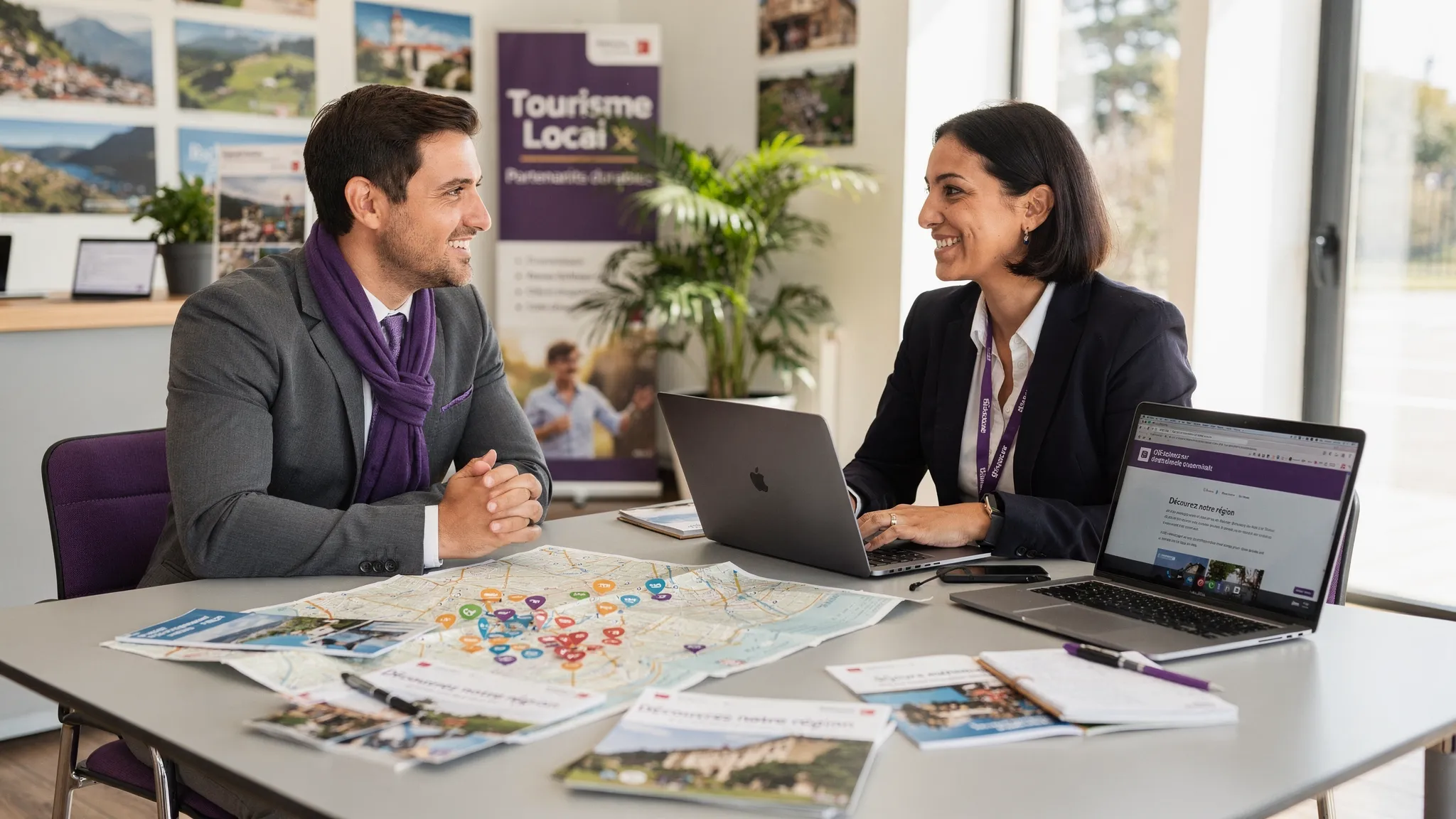 Partenariats locaux: offices de tourisme, CE, associations