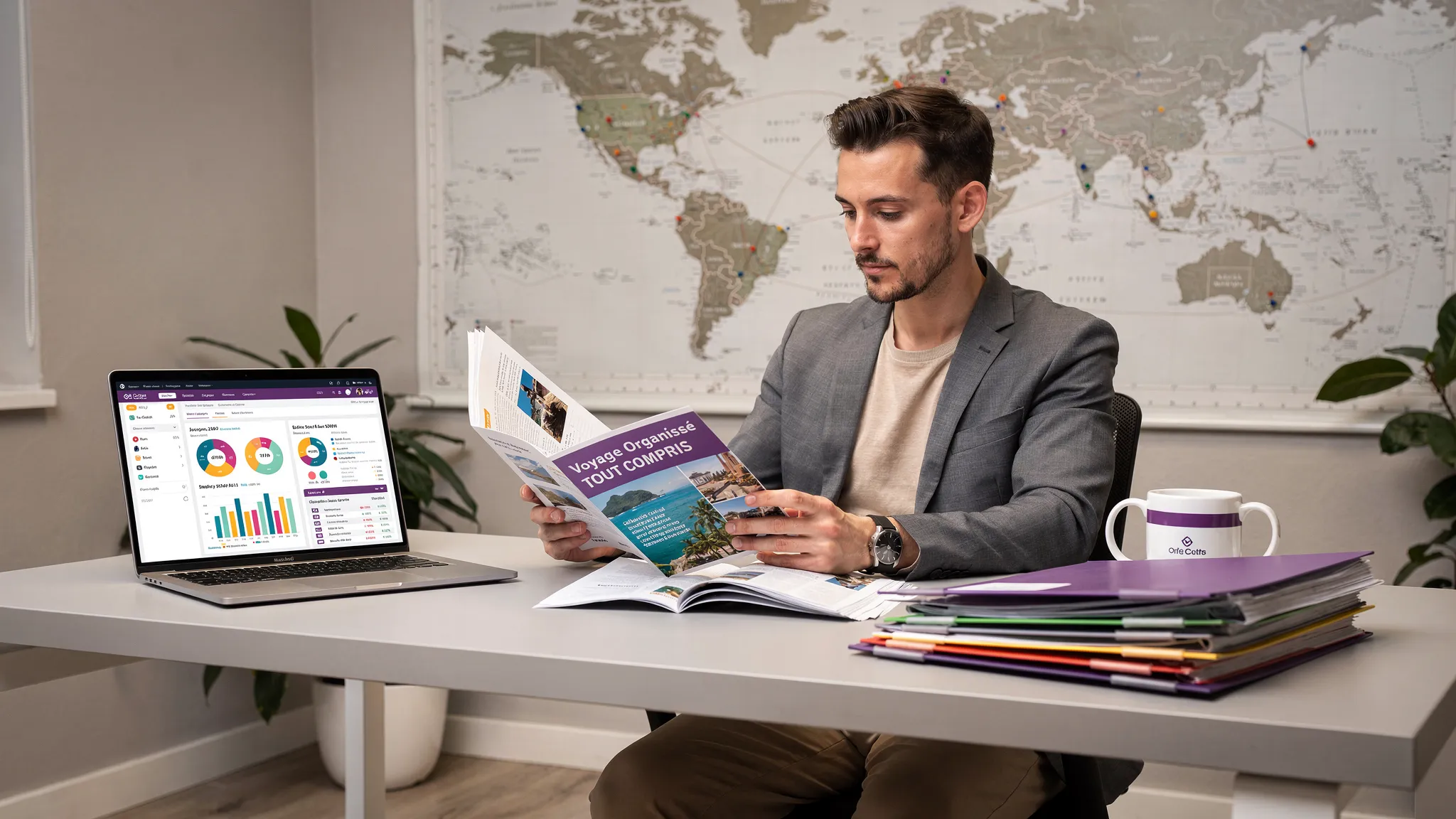Voyage organisé tout compris: modèle rentable en agence