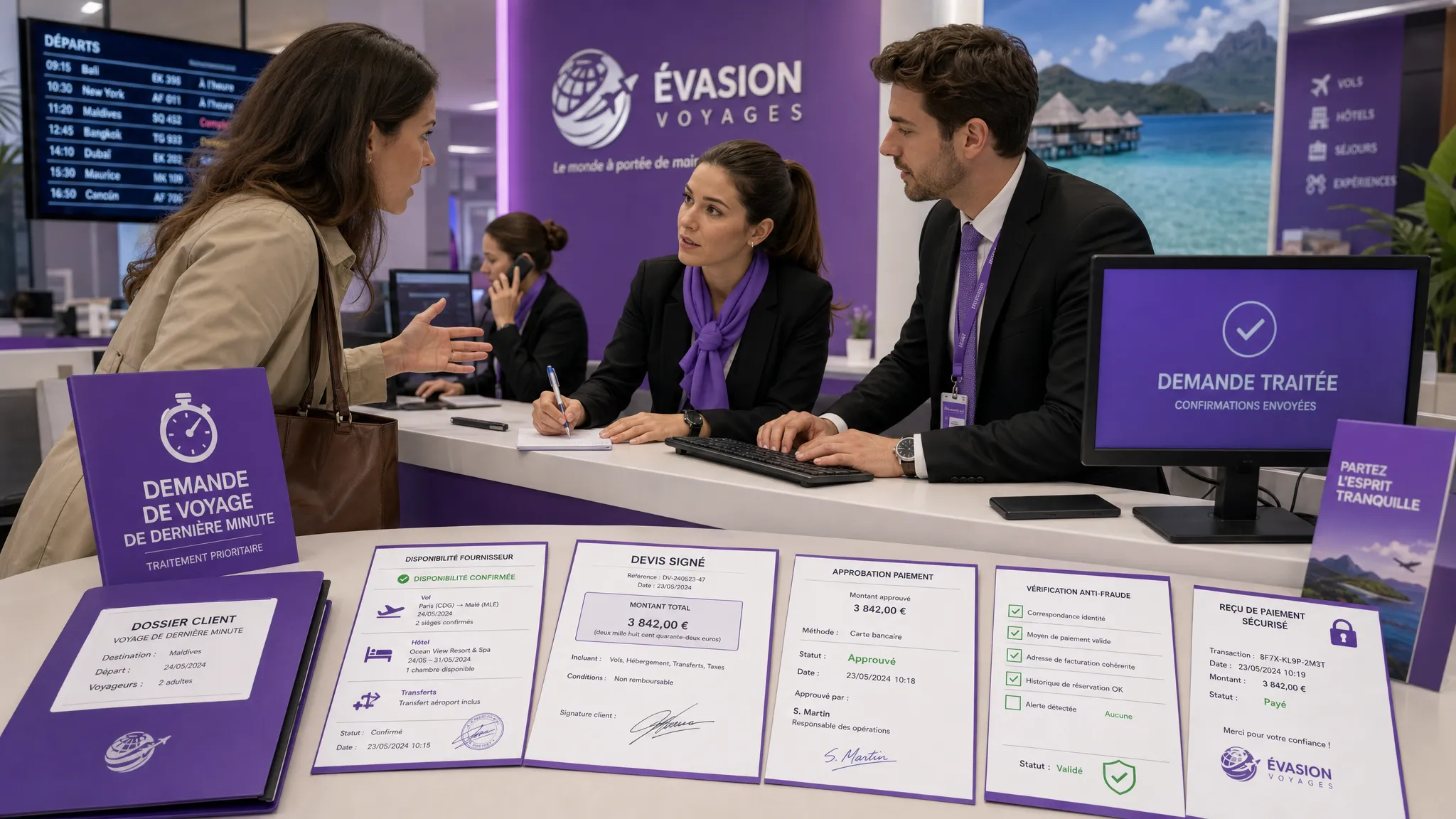 Last minute sejour: comment sécuriser les dossiers urgents