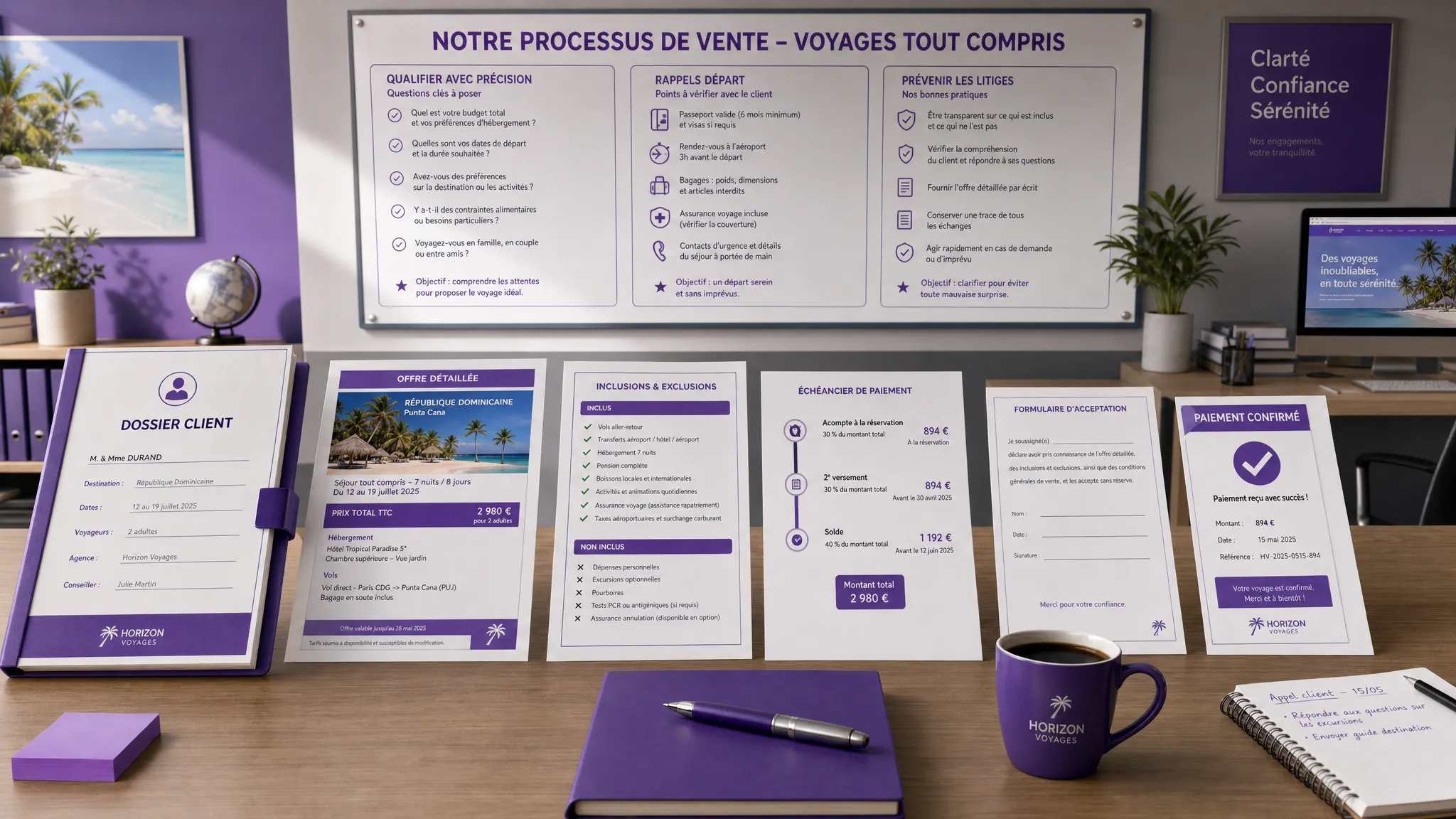 Vacances all inclusive: vendre mieux et éviter les litiges